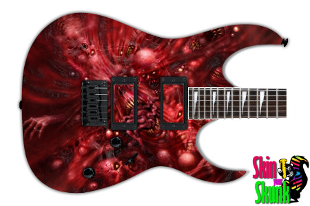  Guitar Skin Dark Shadows Hell 