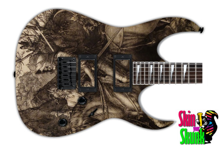  Guitar Skin Dark Shadows Knight 