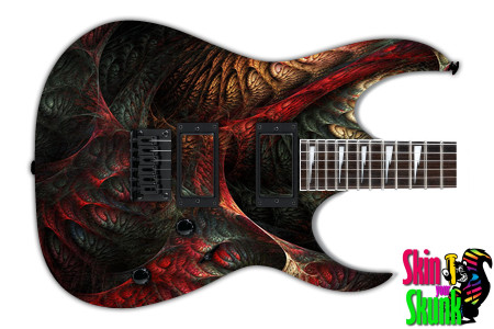  Guitar Skin Dark Shadows Psy Snake 