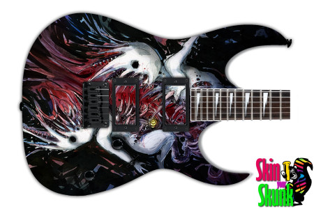  Guitar Skin Dark Shadows Twins 