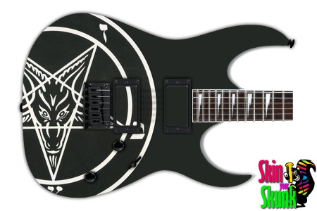  Guitar Skin Evil Baphomet 