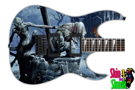  Guitar Skin Evil Demons 