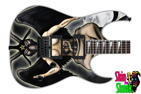  Guitar Skin Wicked Baphomet 