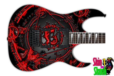  Guitar Skin Wicked Seal 
