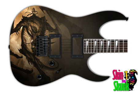  Guitar Skin Dragon Lurking 