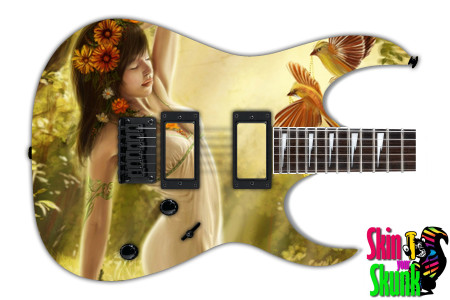  Guitar Skin Fantasexy Asian 