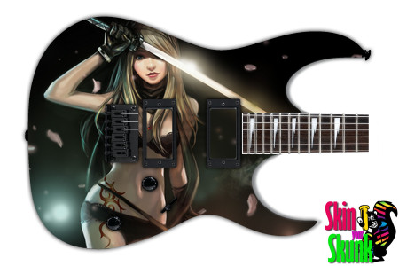  Guitar Skin Fantasexy Sword 