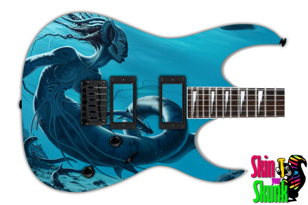  Guitar Skin Mythology Mermaid 