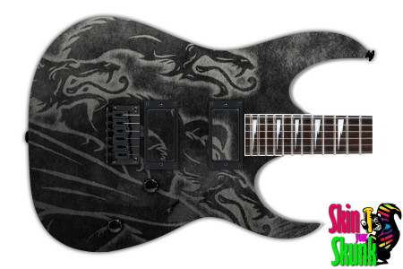  Guitar Skin Thrones Blackdragons 