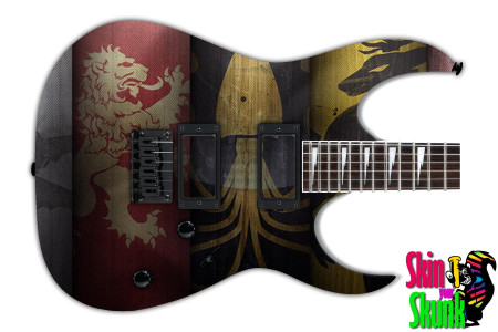  Guitar Skin Thrones Fabric 
