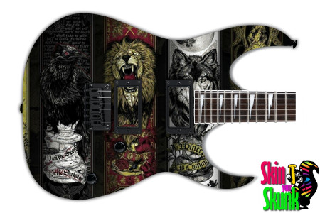  Guitar Skin Thrones Map 