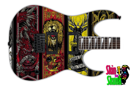  Guitar Skin Thrones Tapestry 