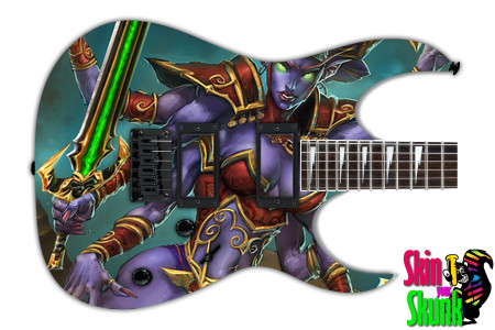  Guitar Skin Wow Armed 