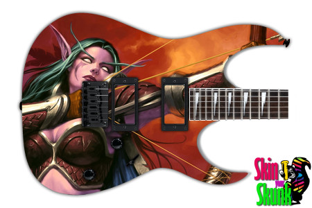  Guitar Skin Wow Arrow 