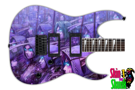  Guitar Skin Wow Elves 