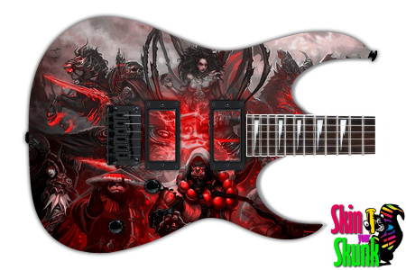  Guitar Skin Wow Horde 