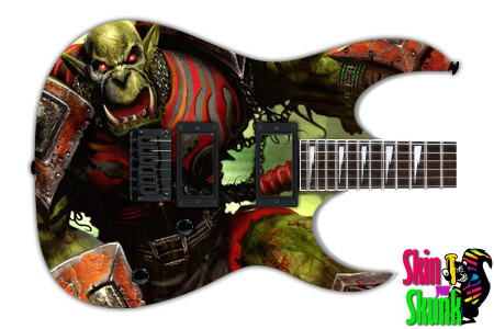 Guitar Skin Wow Orc 