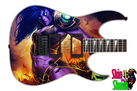  Guitar Skin Wow Sexy 