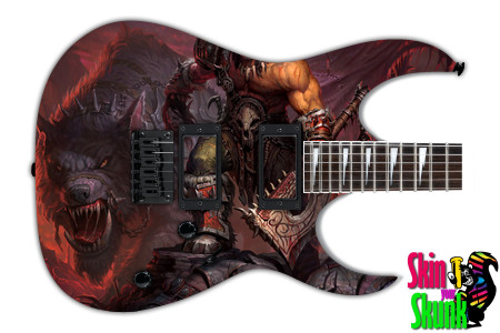  Guitar Skin Wow Warlords 