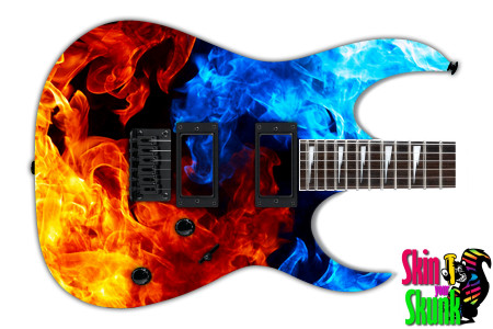  Guitar Skin Fire Mixture 