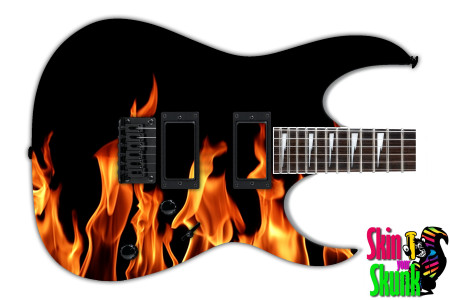  Guitar Skin Fire Whisp 