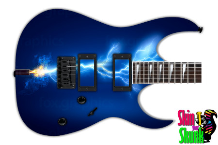  Guitar Skin Lightning Power 
