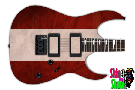  Guitar Skin Flag Austria 