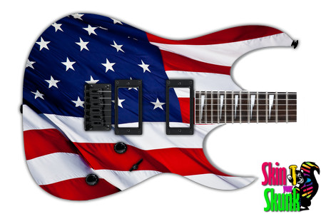  Guitar Skin Flag Bold 