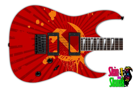  Guitar Skin Flag Russia 