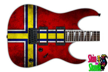  Guitar Skin Flag Scan 