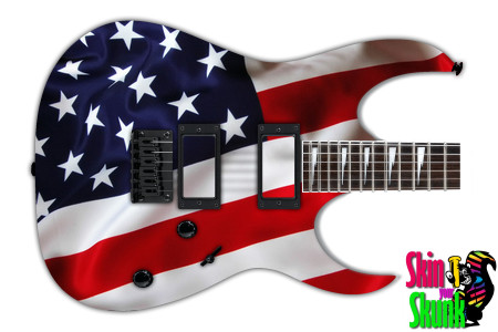  Guitar Skin Flag Tilt 