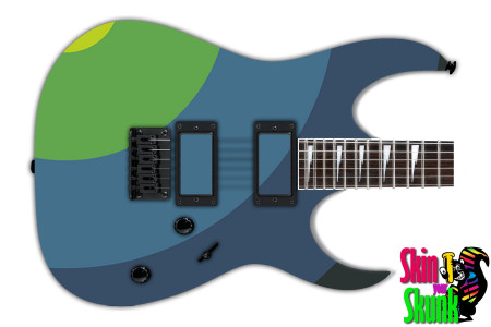 Guitar Skin Geometric Bull 