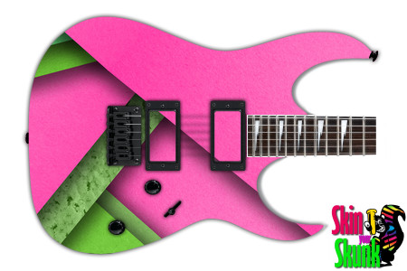  Guitar Skin Geometric Chick 