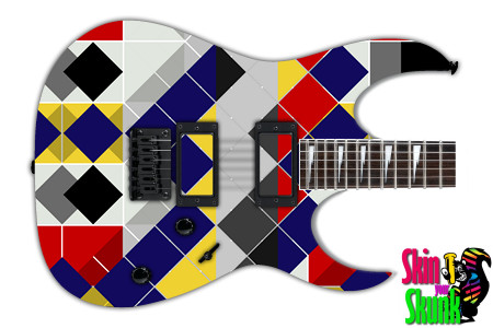  Guitar Skin Geometric Cloth 