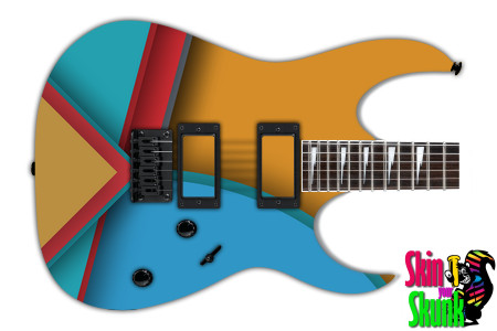  Guitar Skin Geometric Five 