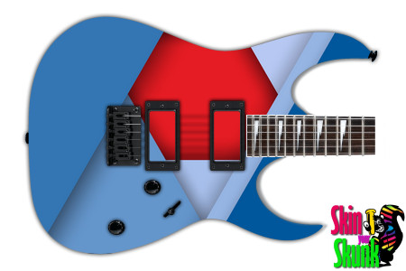  Guitar Skin Geometric Metric 