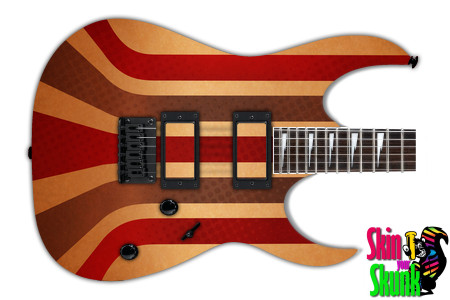  Guitar Skin Geometric Race 