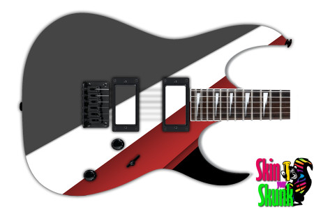  Guitar Skin Geometric Run 