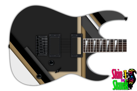  Guitar Skin Geometric Tux 