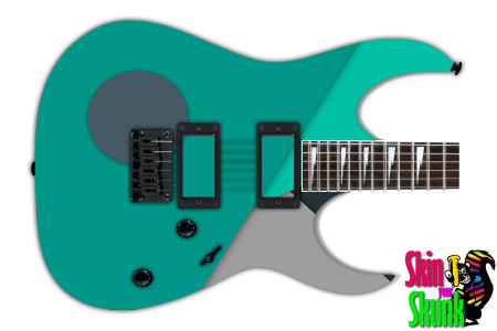  Guitar Skin Geometric Virus 