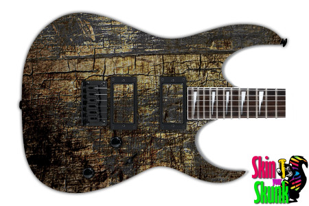  Guitar Skin Grunge Rust 
