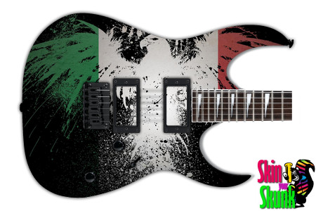  Guitar Skin Grungeart Bird 