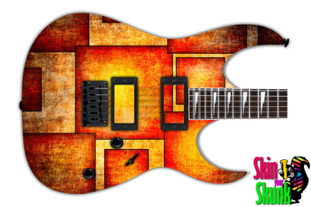  Guitar Skin Grungeart Blocks 