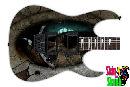  Guitar Skin Grungeart Eye 