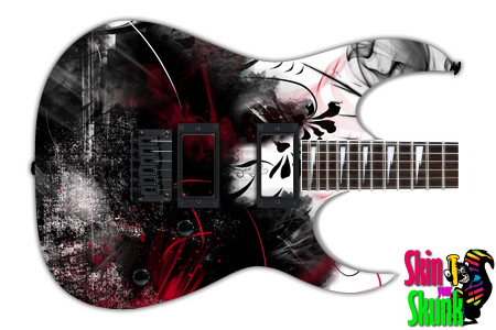  Guitar Skin Grungeart Melt 