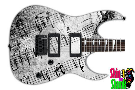  Guitar Skin Grungeart Music 