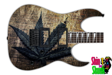  Guitar Skin Grungeart Smoke 
