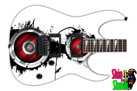  Guitar Skin Grungeart Speakers 
