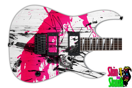  Guitar Skin Grungeart Splash 