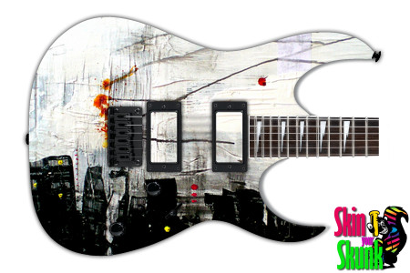  Guitar Skin Industrial City 